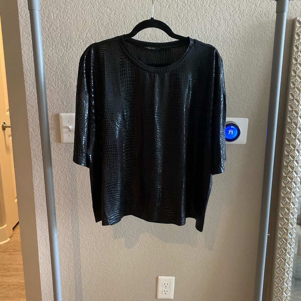 Croc print t shirt